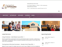 Tablet Screenshot of eccbloomington.org